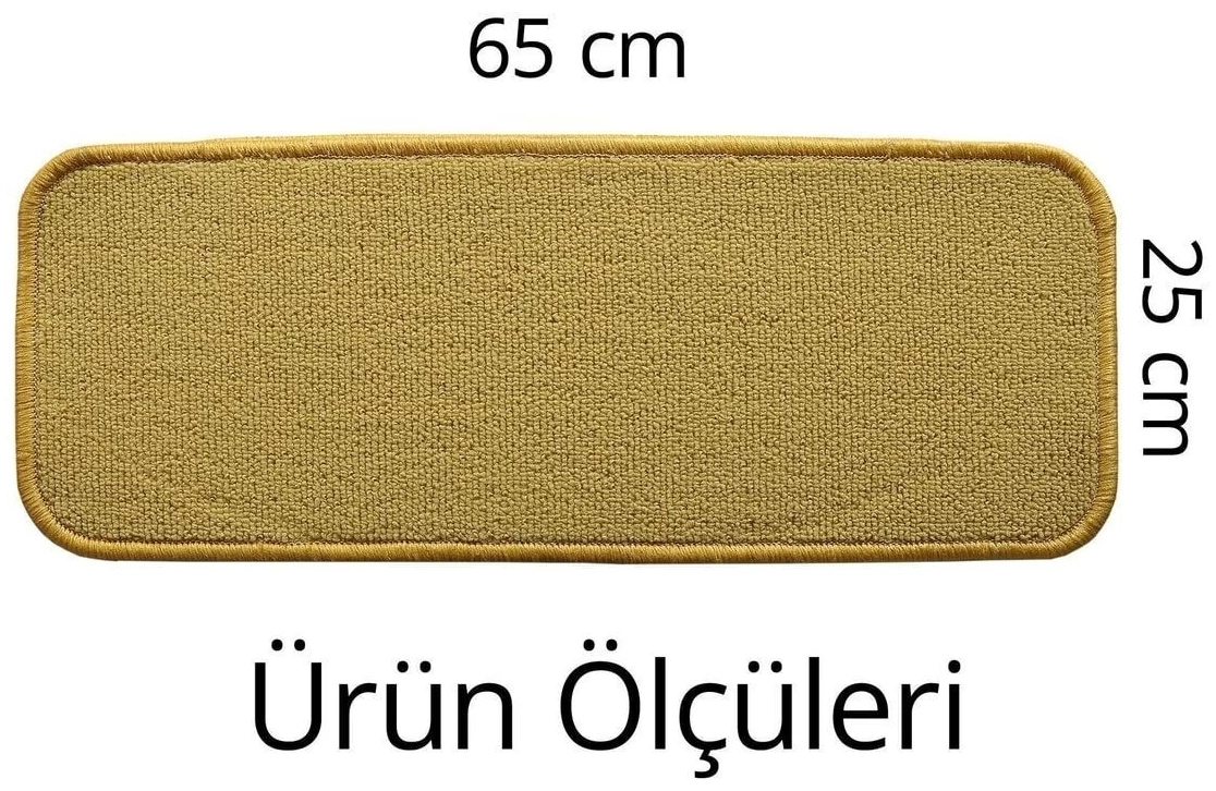 Bukle Halıdan Basamak Ve Merdiven Paspası 10’lu
