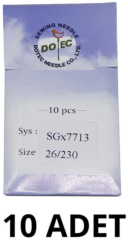 Dotec Overlok İğnesi – Halı Overlok İğnesi SGx7713 26/230