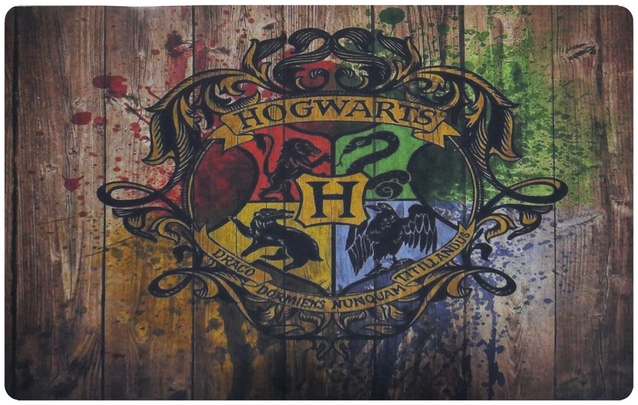 Hogwarts Harry Potter Temalı Kauçuk Kapı Önü Paspası