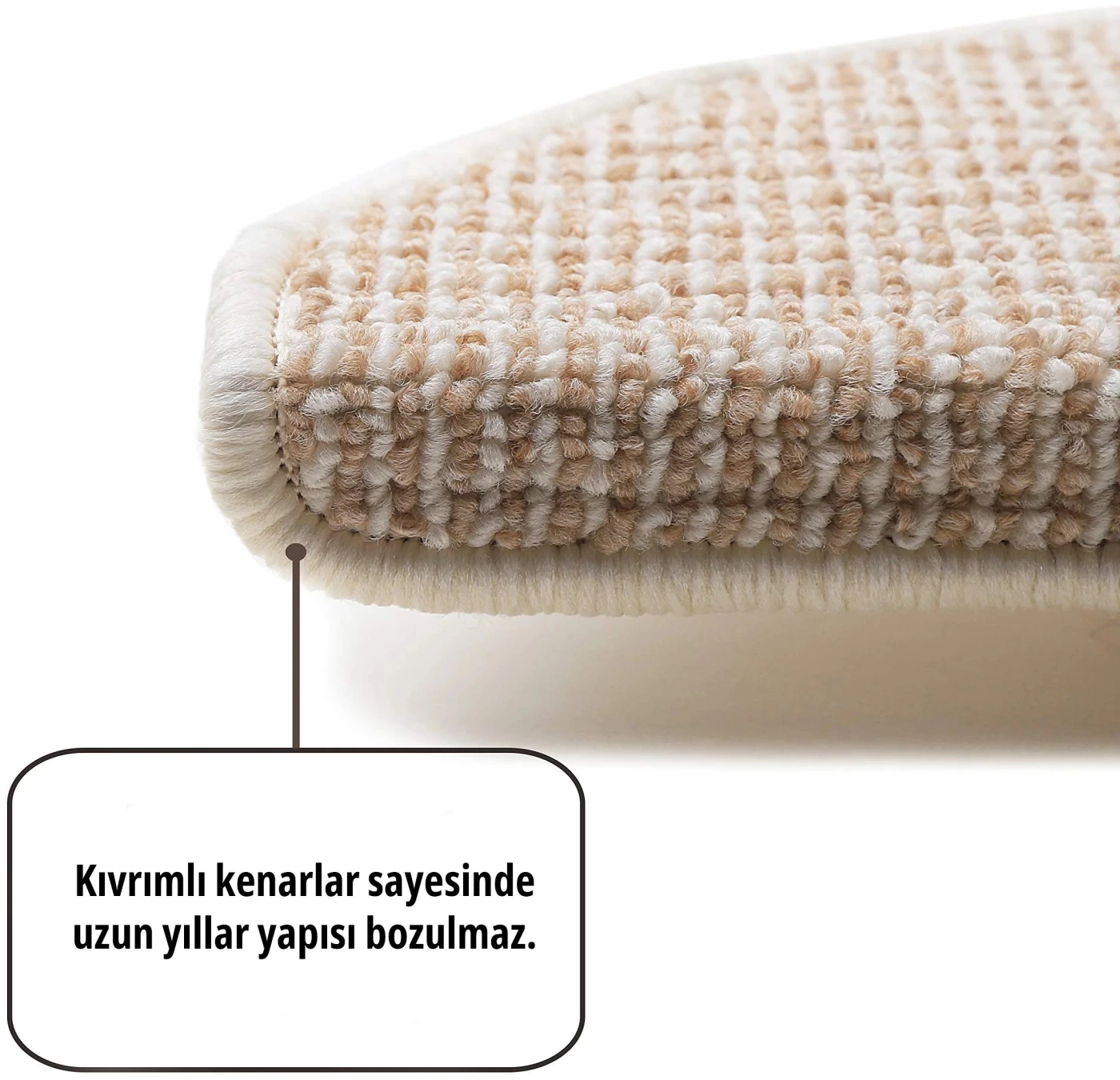 Stepmat Bukle Halıdan Basamak ve Merdiven Paspası